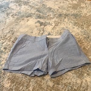 J crew light blue shorts